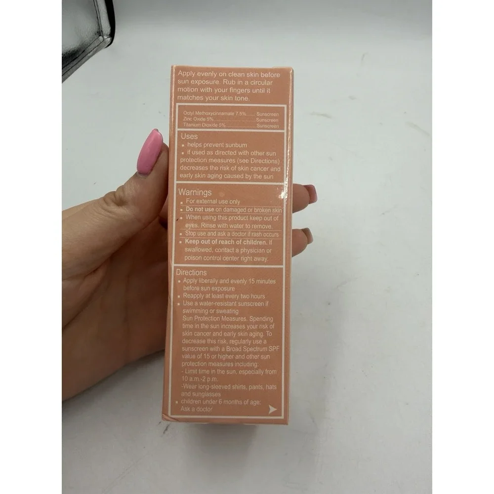 4‑in‑1 Color‑Changing Foundation SPF 50 Waterproof Long‑Wear LIGHT SKIN TONE New